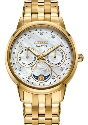 Reloj Citizen 61602 Fd0002-57d Ecodrive Ladies Calendrier