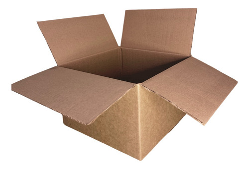 Caja De Cartón 30x30x20cm, 25 Pzas, Ideal Para Embalaje