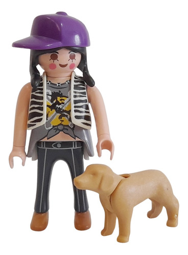 Playmobil Chica Con Mascota *3953 Tienda Playmomo