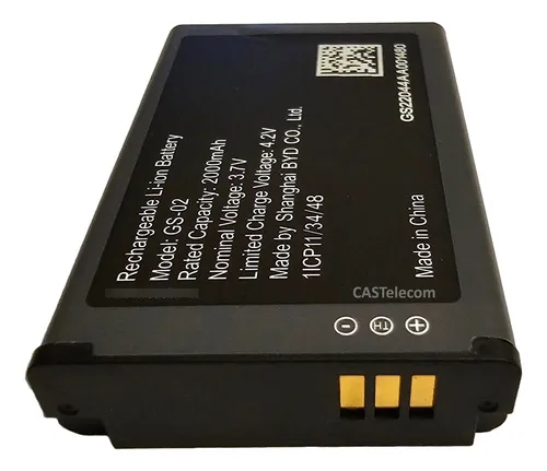 GS-02 Batería Li-ion de 2000mAh para WP822 y WP825 GS-02 - Código: GS-02 | Compra en Guadalajara