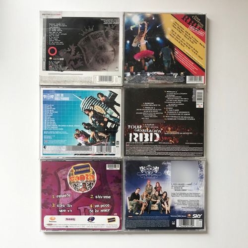 Rbd - Rebelde / Rbd Colección - Cd/dvd (Usado)