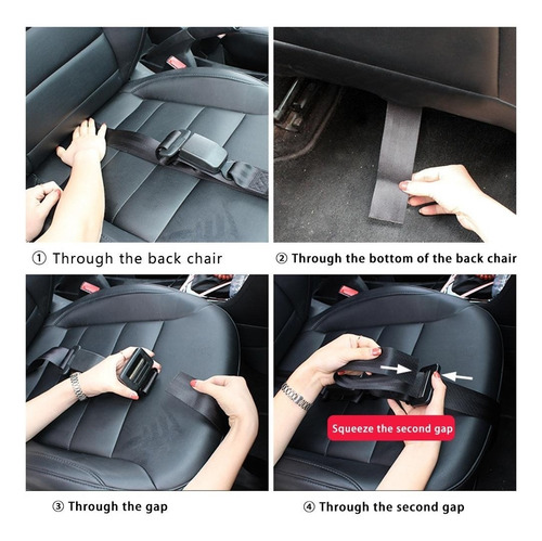 Imagen 4 de 8 de Cinturón De Seguridad Auto Para Mujer Embarazada