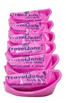 Sistema De Ducha Traveljane Urinario Desechable (tj1r) - Paq