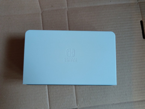 Dock Para Nintendo Switch Oled Original Sin Caja Blanco (Usado)