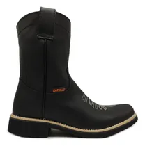 Comprar Botas Altas De Piel Cosidas Bordadas Vaqueras Trabajo 9035