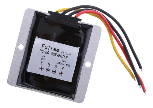 Conversor Dc / Dc 48v (20 60v) Para 12v 20a 240w Módulo De
