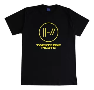 Camiseta Twenty One Pilots Banda Logo T-shirt Camiseta