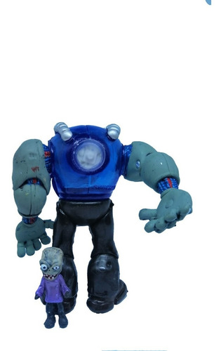 Plantas Vs Zombies : Dr. Zombie + Zombie Americano Con Luz