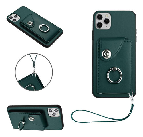 Caso Para iPhone 11 Pro Max Cubierta Protectora Ranura Para