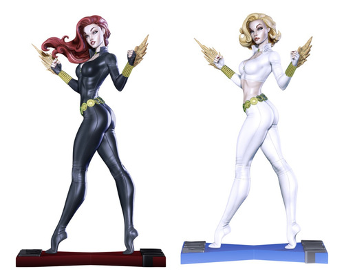 Black Widow + V Hydra + Nsfw Fq Archivo Para Impresión 3d (Usado)