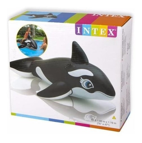 Flotador Grande Ballena Intex 58561 Inflable Piscina Env Inm