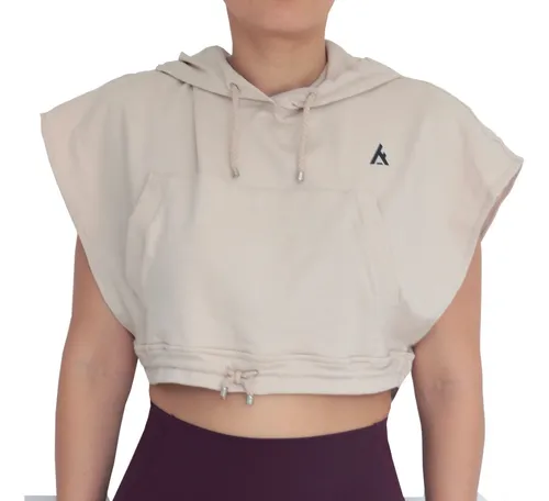 Buzo Crop Top Active Alma Fit