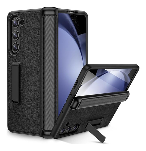 Funda Con Bisagra Para Samsung Z Fold 5 Negro