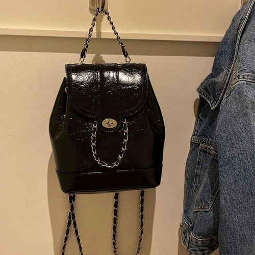 Mochila Escolar Con Correas De Cadena Para El Hombro, Bolso