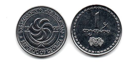 Georgia Moneda 1 Thetri Año 1993 Km#76 Sin Circular