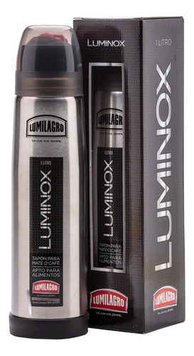 Termo Lumilagro Luminox De Acero Inoxidable 1 L Kuchen