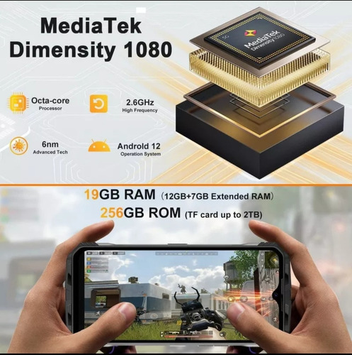 Doogee V Max 20gb Ram 256 Gb Rom Negro