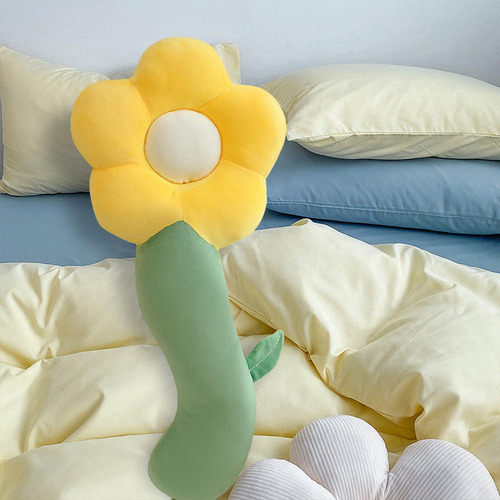 Cojín De Cabecera Estatuilla Cojines De 70cm Amarillo