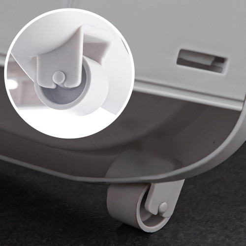 Cesta De Almacenamiento De Ropa Sucia Multiusos Con Ruedas 2