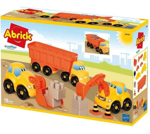 Set De Vehículos De Construcción Antex 9031