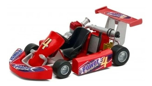 Welly Go Kart Karting De Carrera De Coleccion Escala 1:18