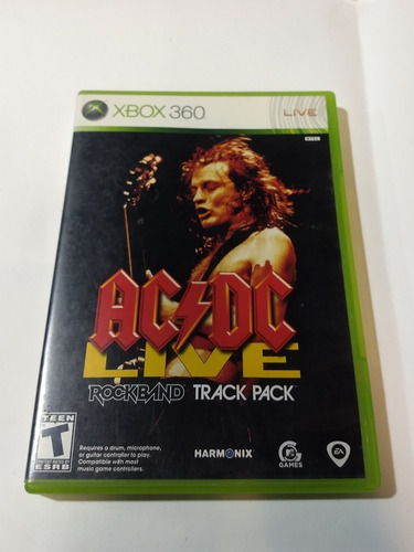 Ac / Dc Live Rockband  Xbox 360