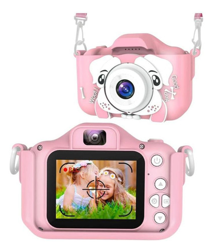 Mini Câmera Digital Infantil Desenhos Animados 1080 P Câmera