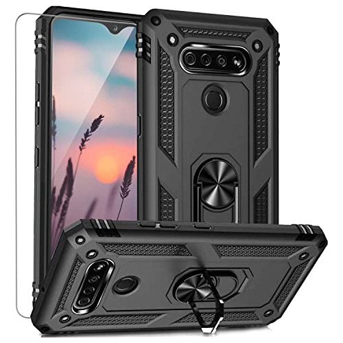 Funda Para LG K51 Q51 Reflect Negro
