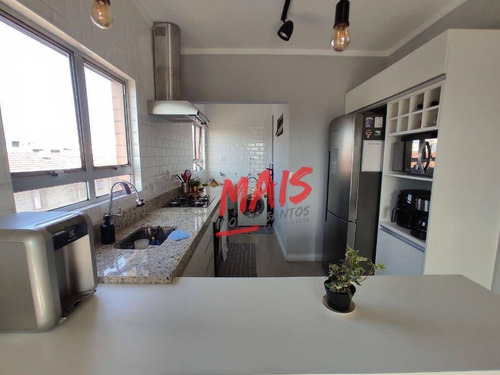 Imagem 6 de 26 de Apartamento Triplex Com 3 Dormitórios À Venda, 135 M² Por R$ 550.000 - Estuário - Santos/sp - Ap6279