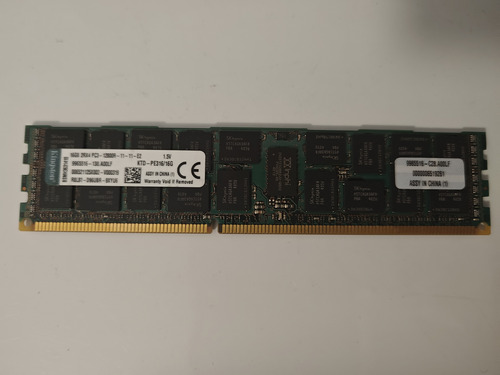 Memoria Kingston Pc3-12800 Ktd-pe316/16g