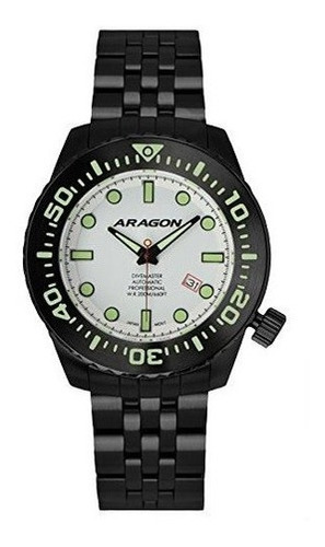 Reloj De Buceo Automatico .divemaster. Para Hombres Y Acero 