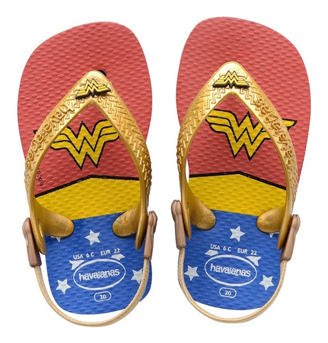 Zonazero Havaianas Ojotas Baby Línea Heroes Originales