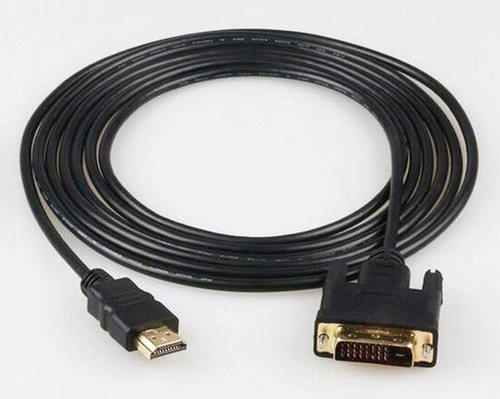 Cable Convertidor De Dvi (24+1) A Hdmi De 1.8 Metros