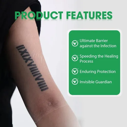 Parches Cicatrizante Para Tatuaje Derma Shield Adhesive Prot