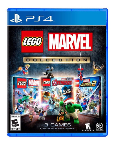 Lego Marvel Collection Ps4 Fisico Ade