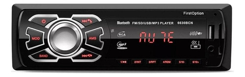 Som Automotivo First Option 6630bn Com Usb, Bluetooth 