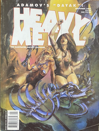 Heavy Metal, Comic Fantasía Usa, Set 1994 En Inglés, Hm2