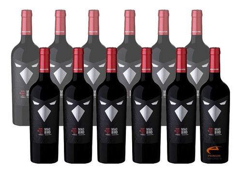 Vino Mad Bird Dark Blend By Corbeau Wine X12 Unid