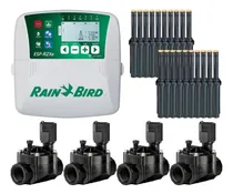 Comprar Kit Riego Automatico Rain Bird 4 Zonas 20 Toberas Hidropilar