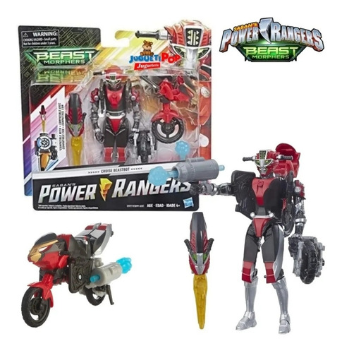 Power Rangers Beast Morphers Cruise Beastbot - E5899 Hasbro