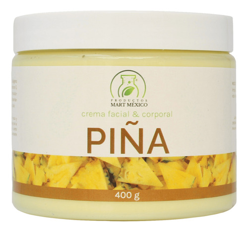 Crema De Piña Corporal & Facial Exfolia 400 Grs Momento De Aplicación Noche Tipo De Piel Todo Tipo De Piel