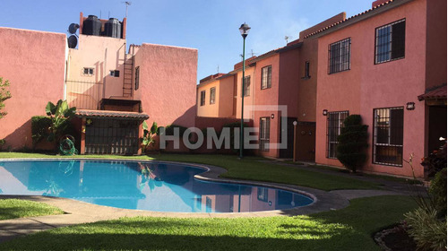 Encantadora Casa Amueblada Con Alberca, En Condominio Ojo De Agua, Morelos, 40264