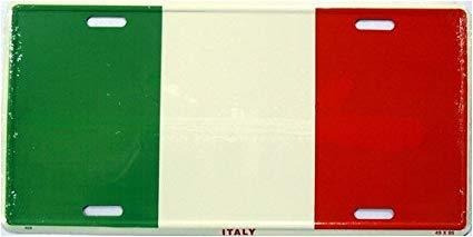 Lp - 529 Italia Bandera De Placas - 908