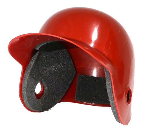 Casco Beisbol Softbol Bs W-4 Rojo Plástico Adulto