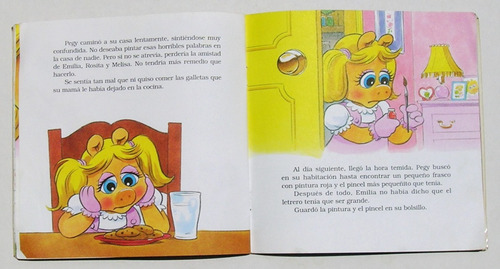 La Pandilla Muppet, Peggy Acepta Un Reto, Libro 1991 (Usado)