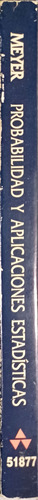 Libro Probabilidad Y Aplicaciones Estadísticas - Meyer