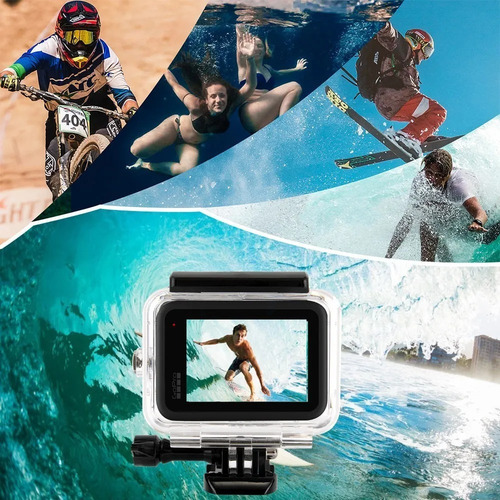 Imagen 5 de 8 de Gopro Hero 9 Funda Impermeable Para Cámara Submarinas