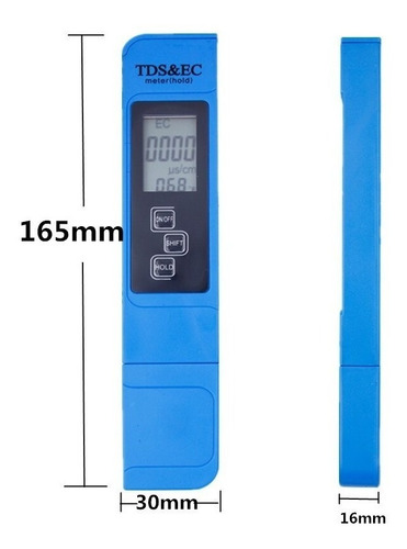 Imagen 7 de 9 de Medidor Calidad De Agua, Conductividad Y Temperatura Ppm/us