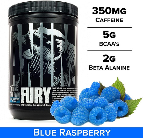 Universal Nutrition Animal Fury 502g 30 Serv