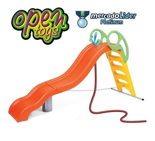 Tobogan 5 Nivel 4 Esc Agua Vegui +regalo / Open-toys 34 Ea